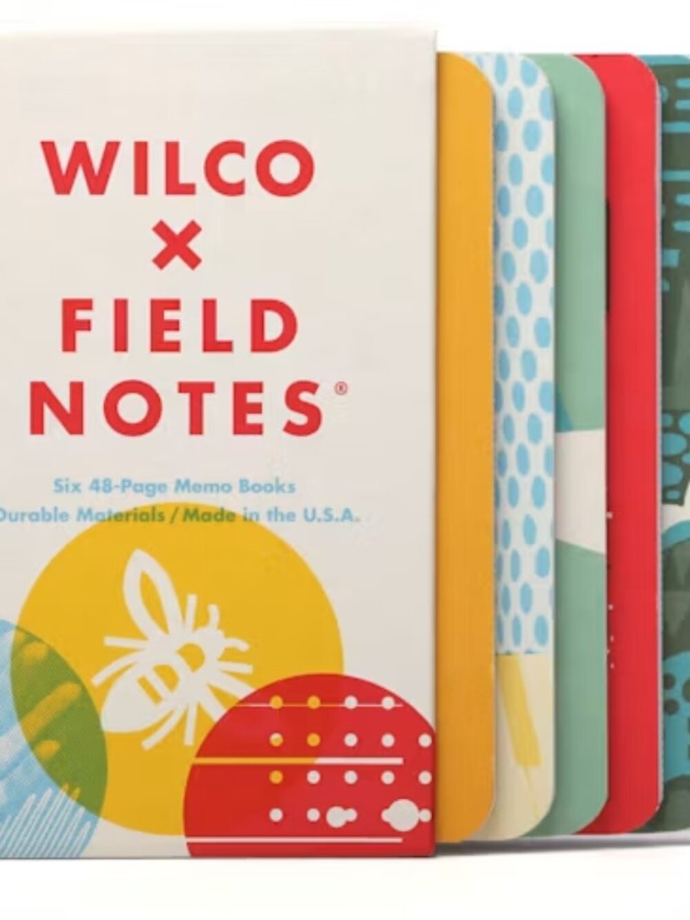 NIB!! LIMITED EDITION OUT OF PRINT Box Set of 6 Memo Books Wilco Field Notes